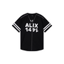 Jurk Baseball Shirt Black