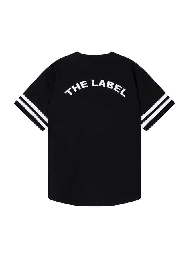 Jurk Baseball Shirt Black