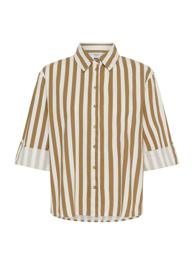 Blouse ZalindaSZ Tiger's Eye Ice Stripe