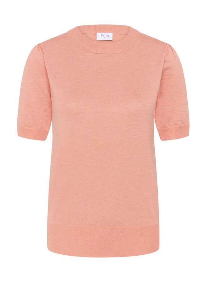 Top MilaSZ Korte Mouw Blooming Dahlia