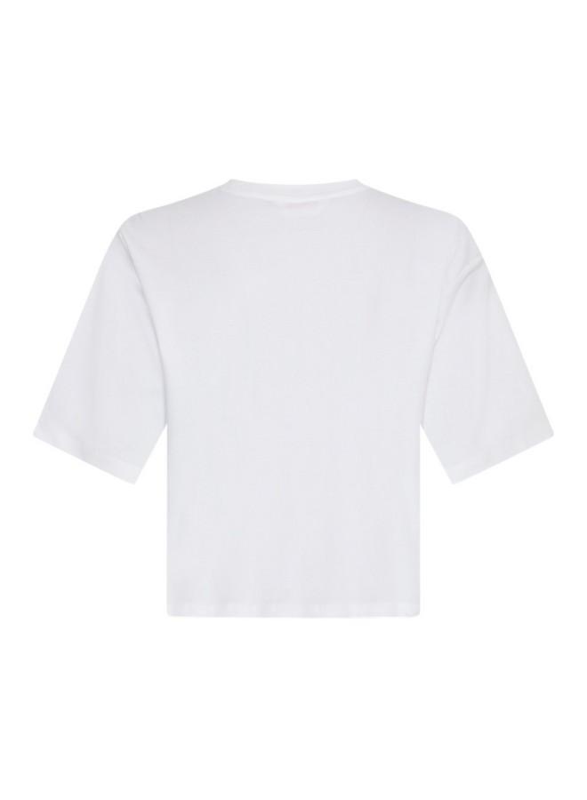 T-shirt Moa Melea Bright White