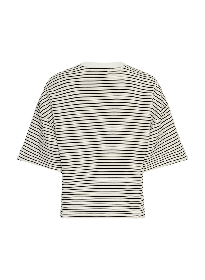 Top Nilda Ima Q Oatmeal/Black