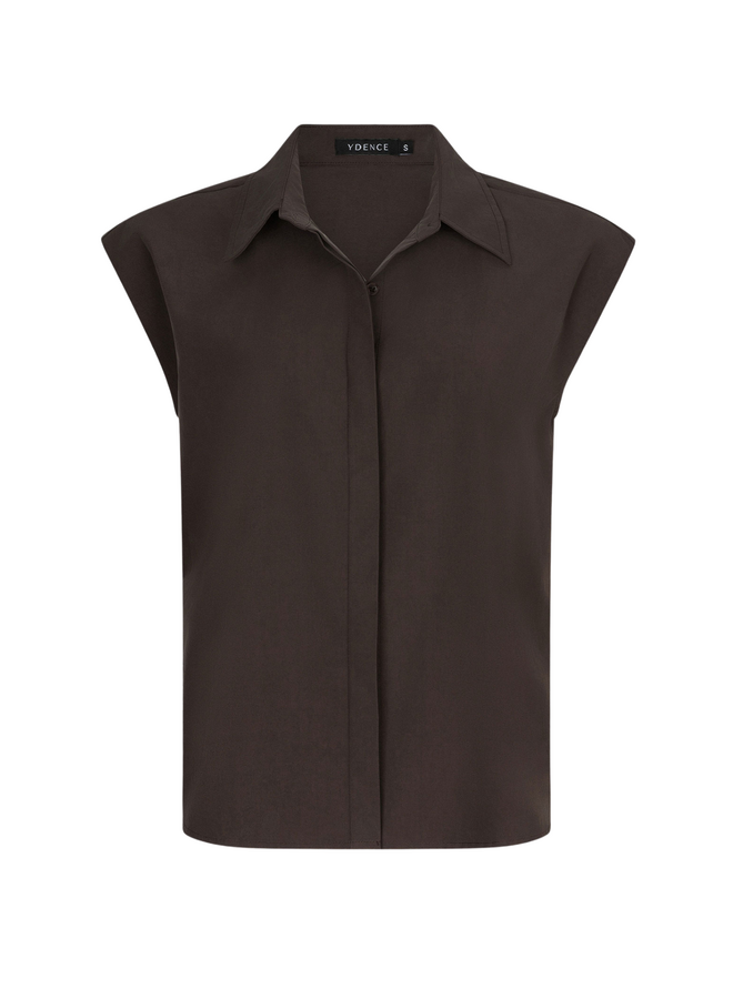 Blouse Sabrina Dark Brown