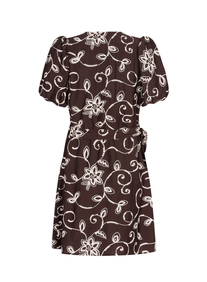 Jurk Saphira Dark Brown