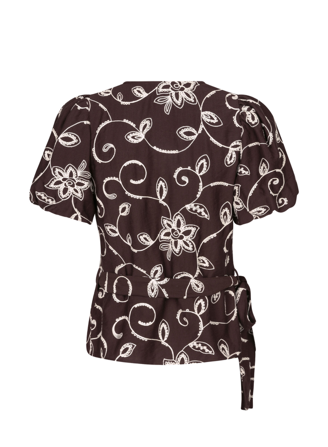 Top Nanda Dark Brown