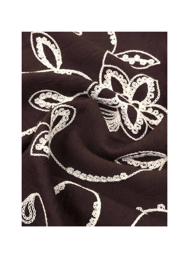 Top Nanda Dark Brown