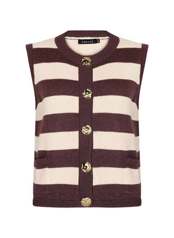 Top Judith Brown/Ecru