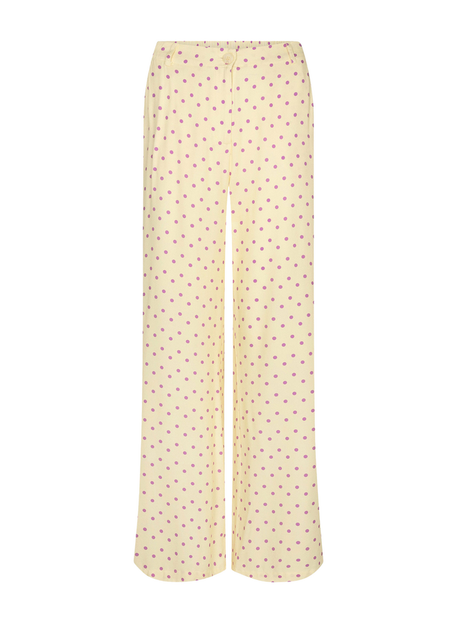 Broek Stacey Soft Yellow