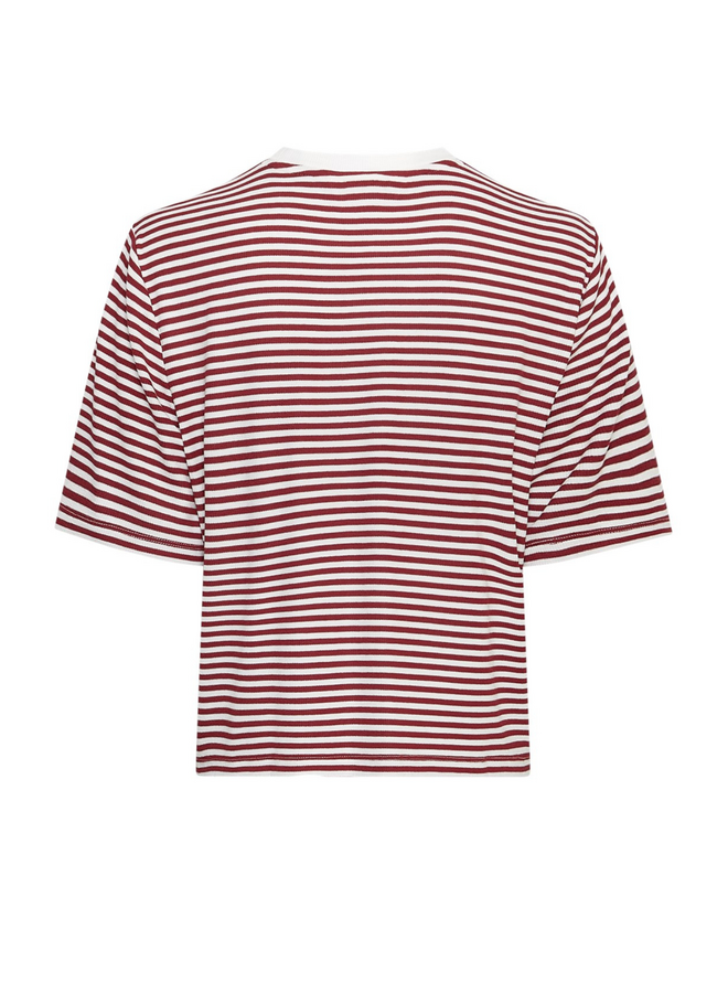 T-shirt Jana Egret/Rhubarb