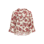 Blouse Vildana Rhubarb Flower