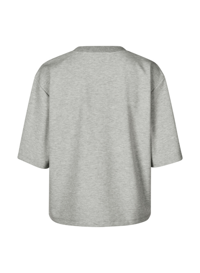 T-shirt Emrys-M Light Grey Melange