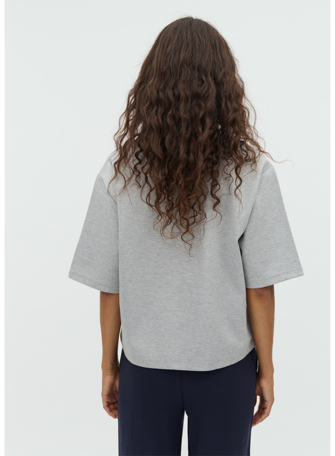 T-shirt Emrys-M Light Grey Melange