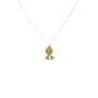 LOTT. ketting Vis Light Gold/Goud Verguld