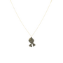 LOTT. ketting Vis Mat Gold/Goud Verguld