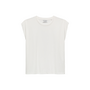 Top Folded Shoulder Off White
