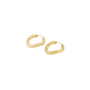 My Jewellery oorbellen Twist Goudkleurig