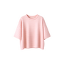 T-shirt Nowie Gestreept Lichtroze/Beige Onesize