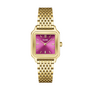 CLUSE horloge Gracieuse Petite Goudkleurig/Fuchsia Pink