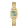 CLUSE horloge Gracieuse Mini Goudkleurig/Sage Green