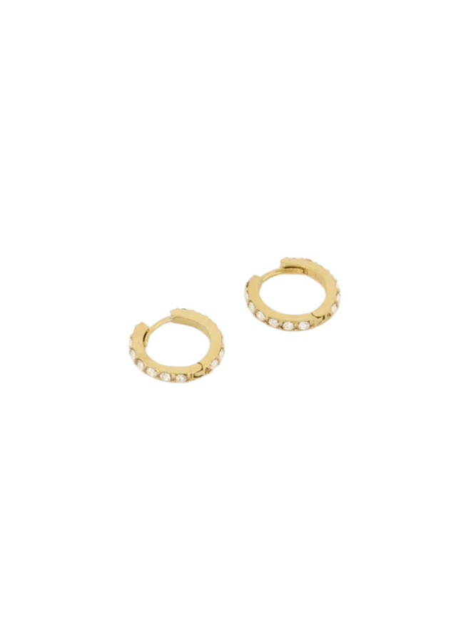My Jewellery oorbellen Steentjes Goudkleurig