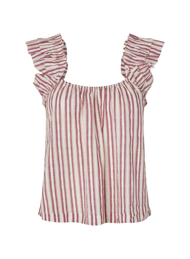 Top Solaya-M Thin Red Stripe