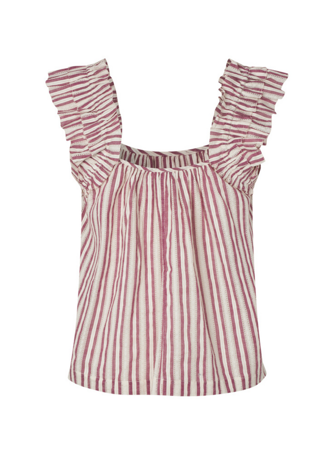Top Solaya-M Thin Red Stripe