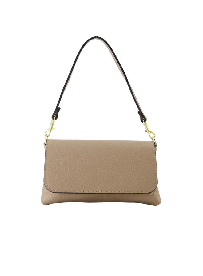 Jewelz tas Lara Classic Grain Taupe/Goudkleurig
