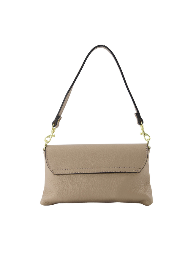 Jewelz tas Lara Classic Grain Taupe/Goudkleurig