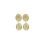 LOTT. oorbellen Camille Amber/Goud Verguld