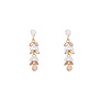 Day & Eve oorbellen E60012-1 Beige/Goudkleurig