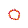 Day & Eve armband B56509-12 Roze/Oranje/Goudkleurig