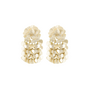 LOTT. oorbellen Elin S Pearl Beige/Goud Verguld