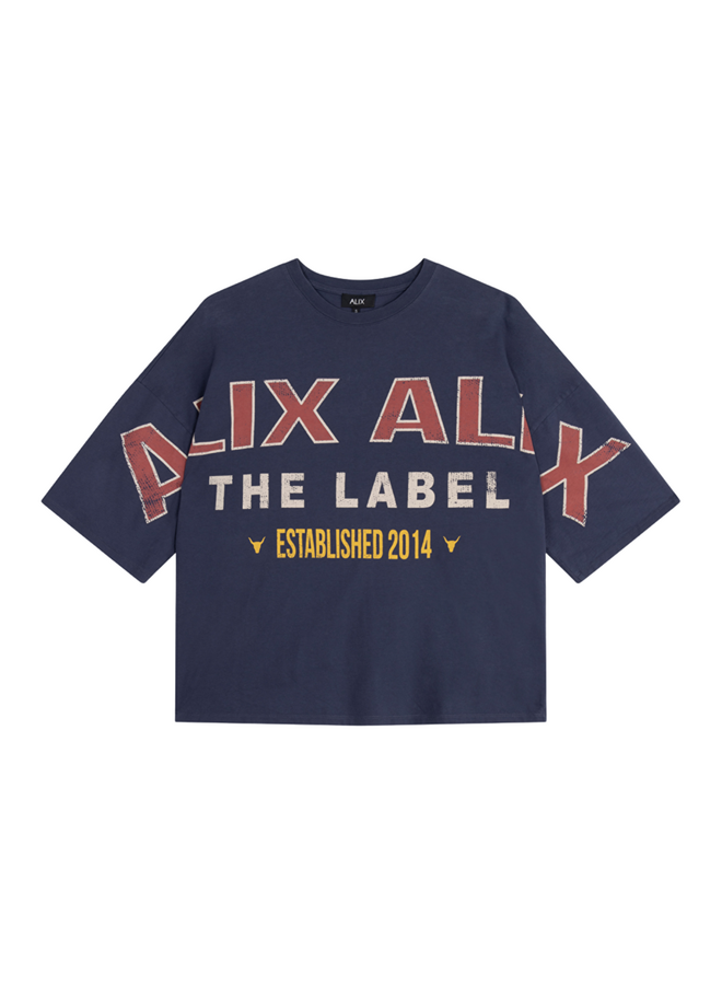 T-shirt Big ALIX Navy