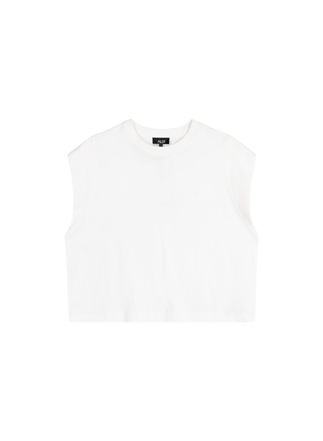 T-shirt Sleeveless Soft White