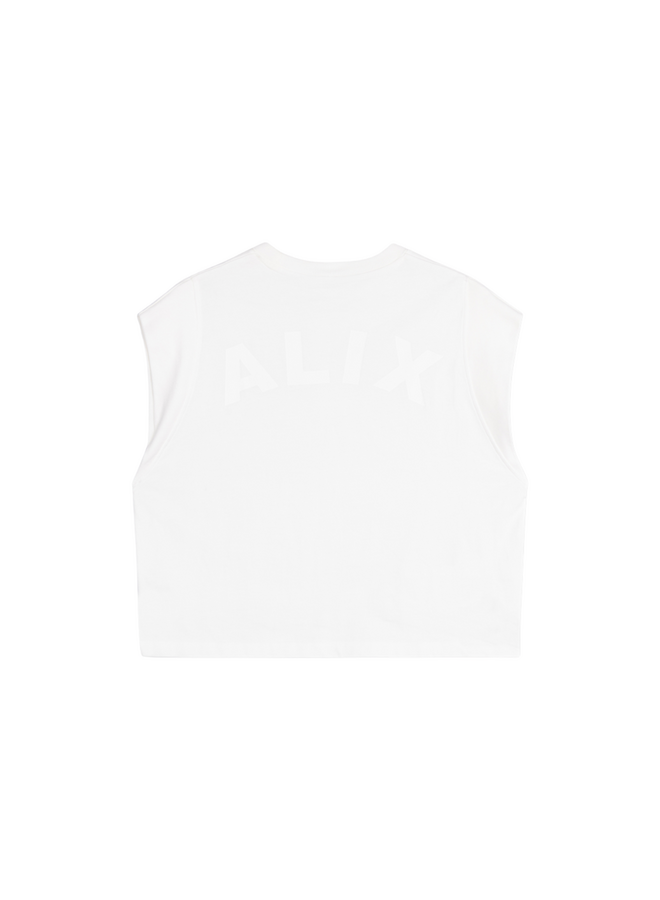 T-shirt Sleeveless Soft White