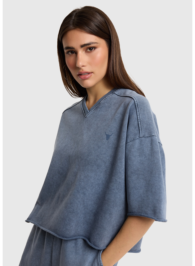 T-shirt Cut Seam Navy