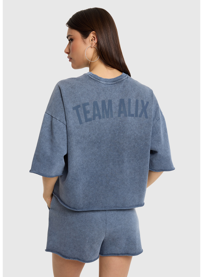T-shirt Cut Seam Navy