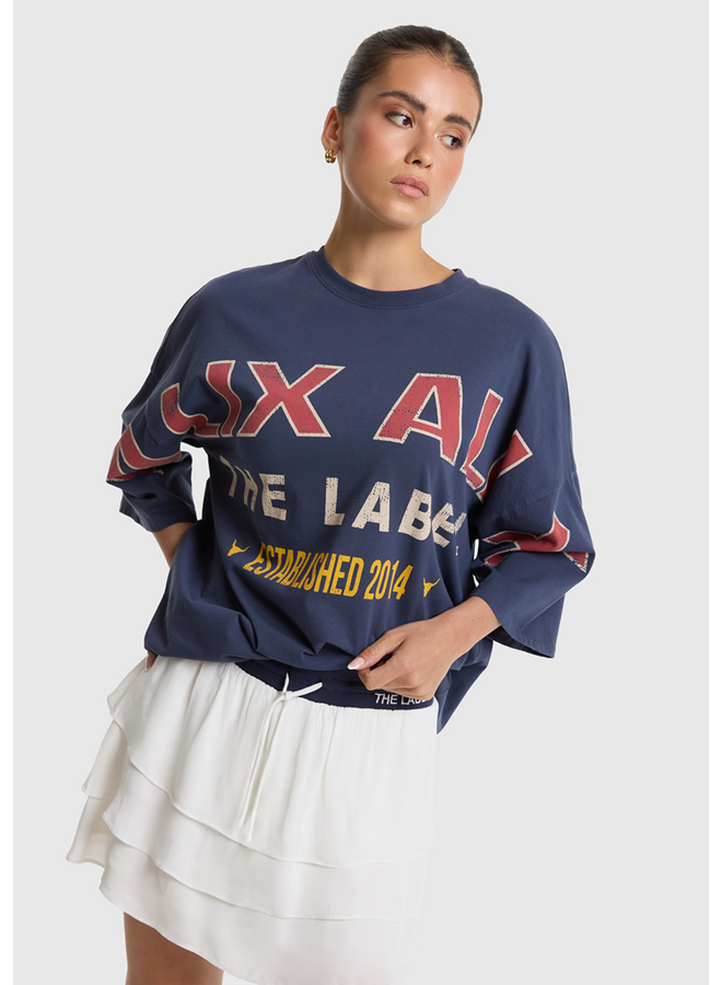 T-shirt Big ALIX Navy