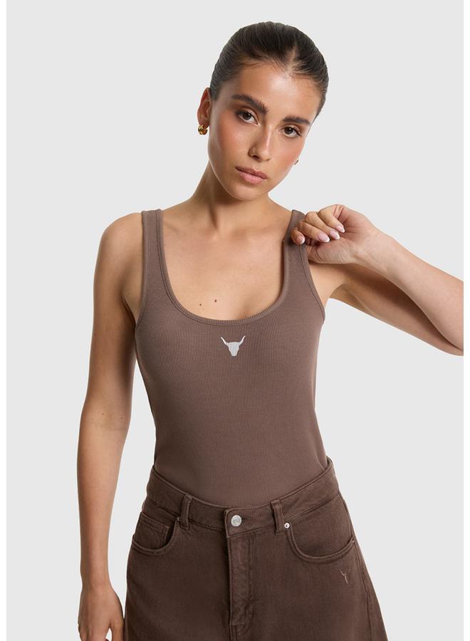 Top Knitted Brown