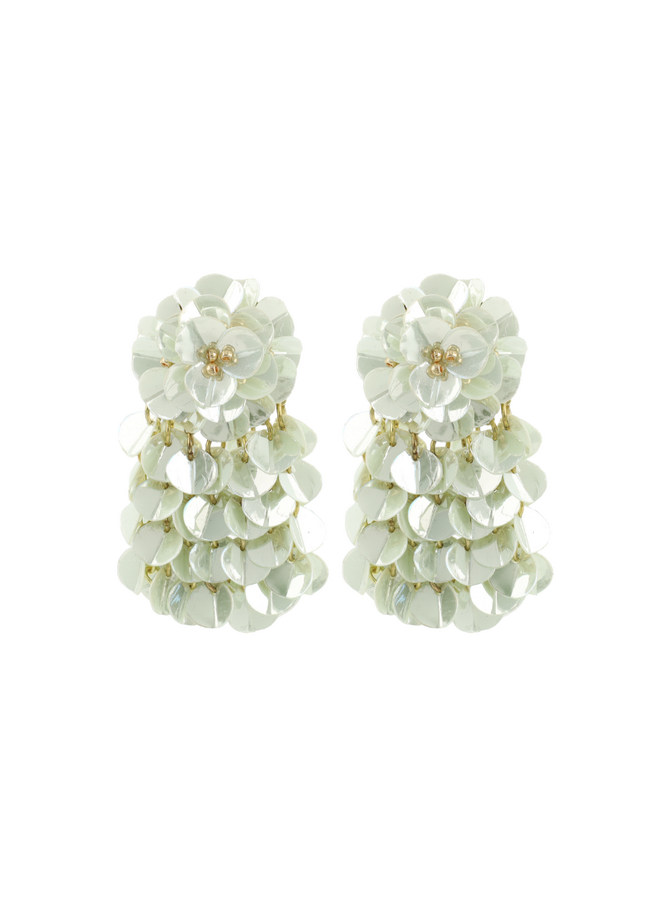 LOTT. oorbellen Elin S Aqua/Goud Verguld