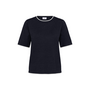Top MilaSZ Contrast Stripe Night Sky Ice
