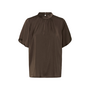 Top AileenSZ SS Chocolate Brown