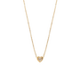 My Jewellery ketting Hartje Strass Goudkleurig