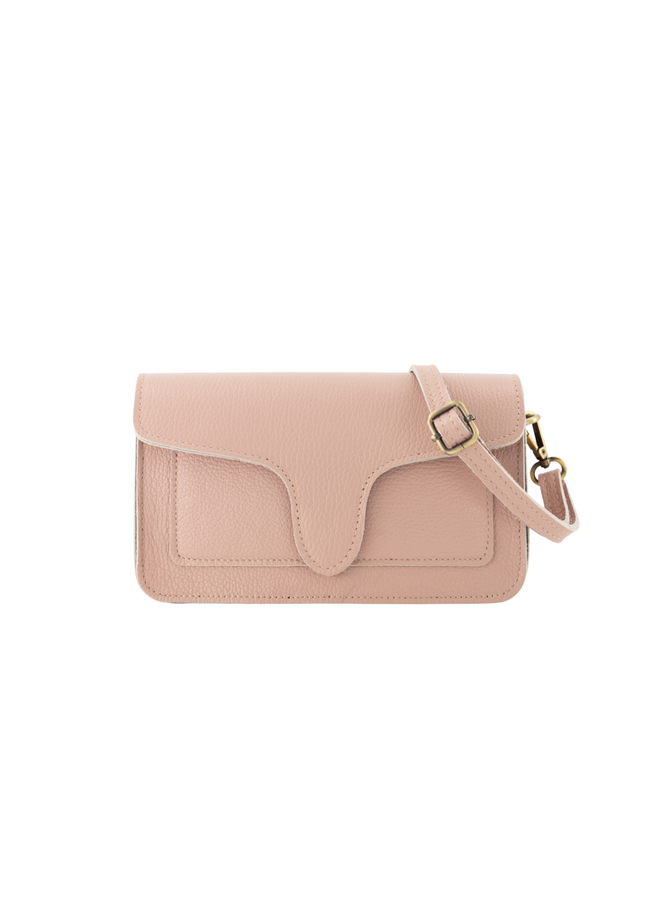 Jewelz tas Margot Classic Grain Dusty Pink/Goudkleurig