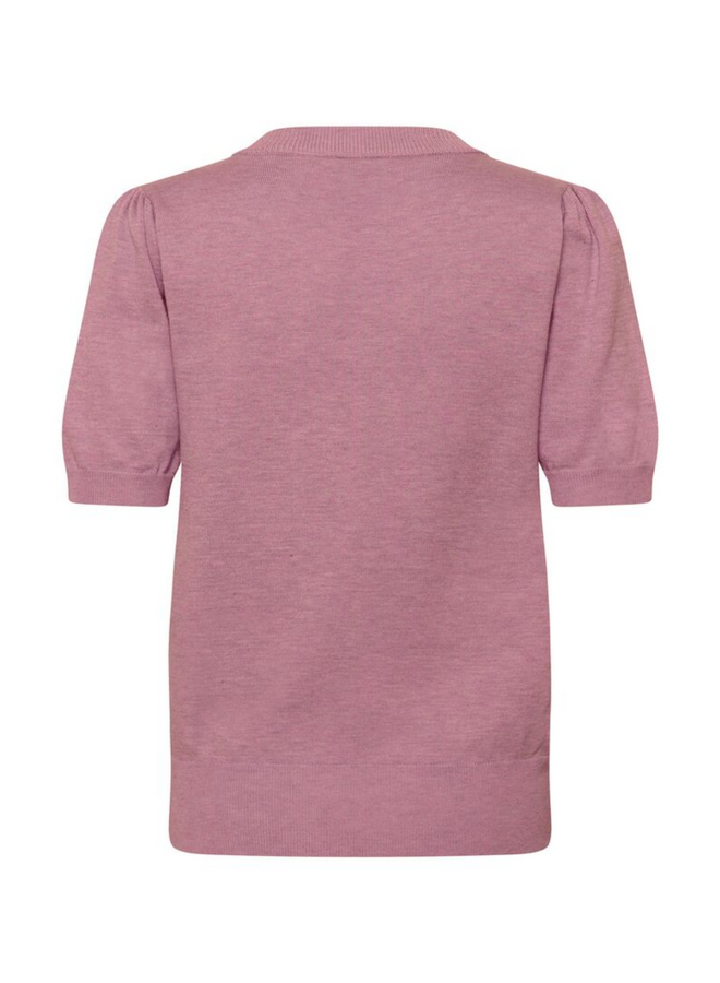Top MilaSZ Korte Mouw Foxglove Melange