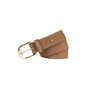 Legend riem 30574 Taupe/Goudkleurig