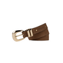 Legend riem 20301 Taupe/Goudkleurig