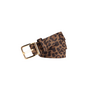 Legend riem 25227 Panter Bruin/Goudkleurig
