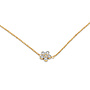 Melano Friends ketting Ana Crystal Goudkleurig