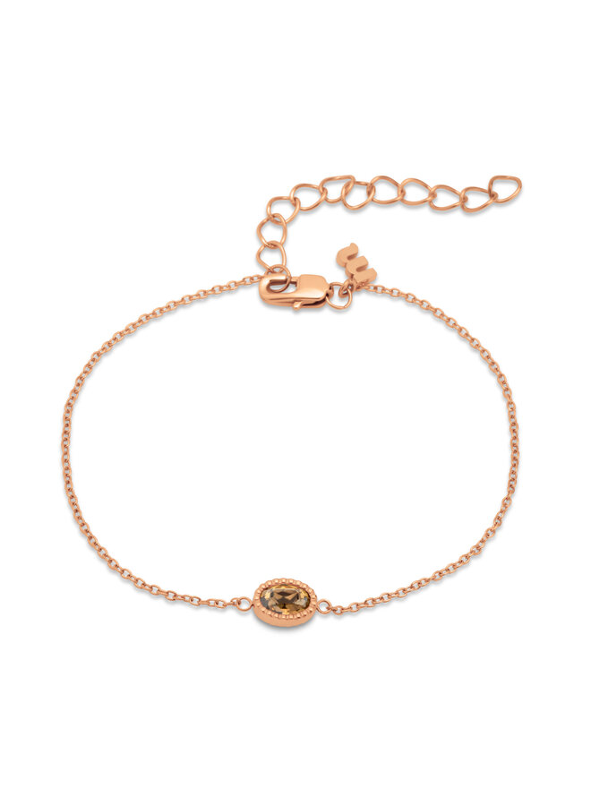 Melano Friends armband Auro Cr. Golden Shadow Rosékleurig